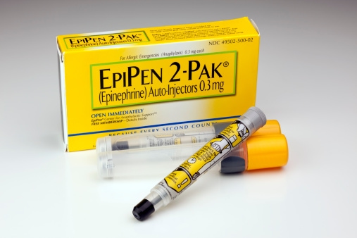 EpiPen for allergies and stings